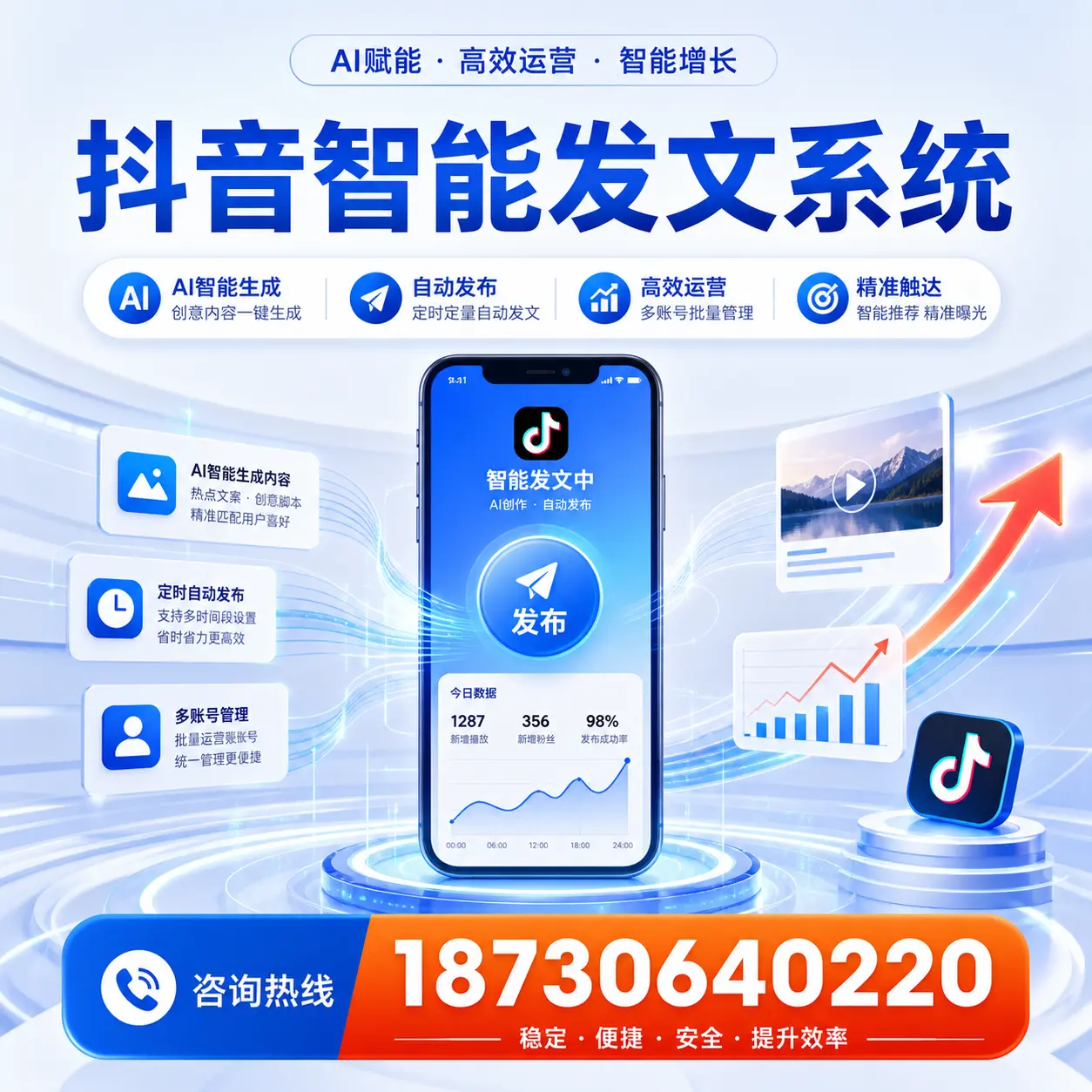 如何通过抖音智能发文系统提升 黔南 企业的市场竞争力